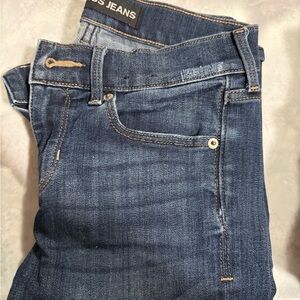 Express Dark Blue Boot Cut Jeans